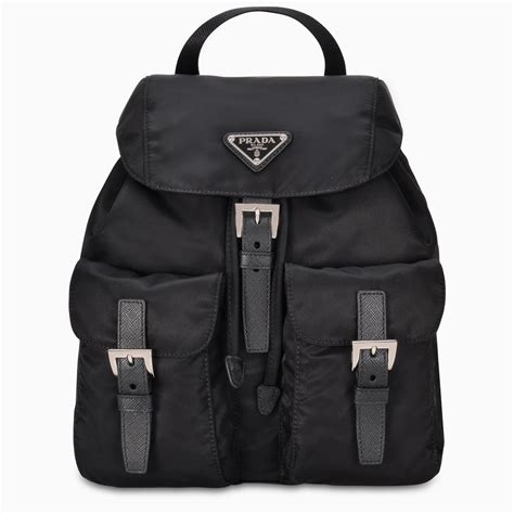 womens backpack leather prada|prada backpack nylon for women.